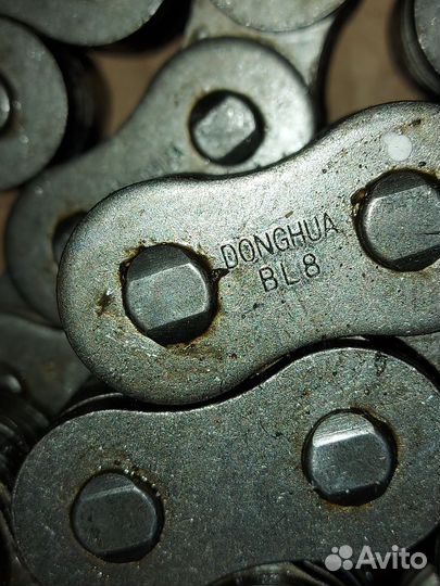 Цепь перекатная для погрузчика 2 штуки BL 8