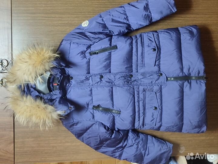 Пуховик moncler детский 10 лет