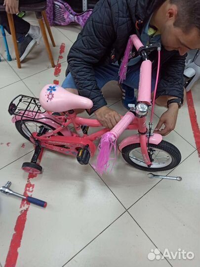 Детские велосипеды, сборка, регулировка, запчасти