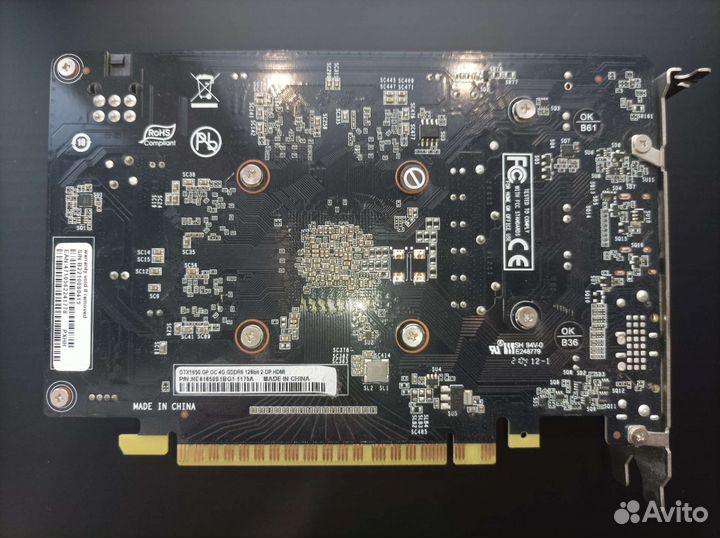 Видеокарта gtx 1650 4gb