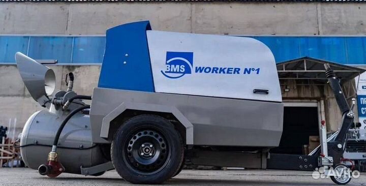 Растворонасос BMS Worker №1 4 цилиндра