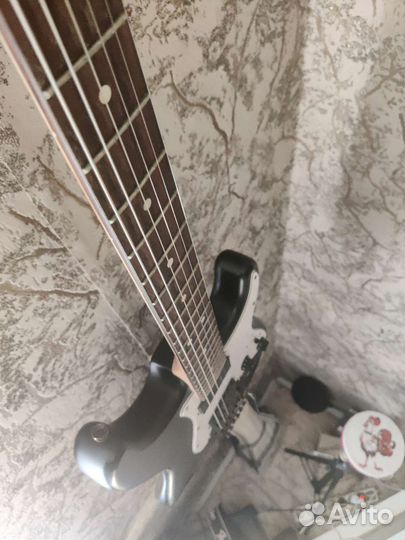 Fender squier SQ cont strat 2H RVS