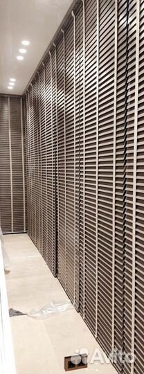 Жалюзи с электроприводом. Доставка и установка