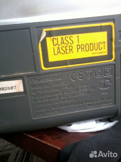 Магнитофон Кассетный Panasonic Rx -Es27