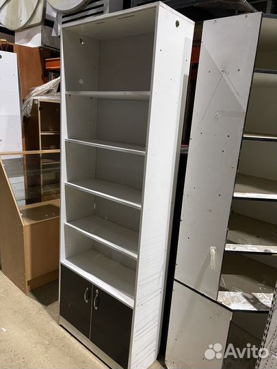 Стеллаж лдсп белый 5 полок 80/30/225