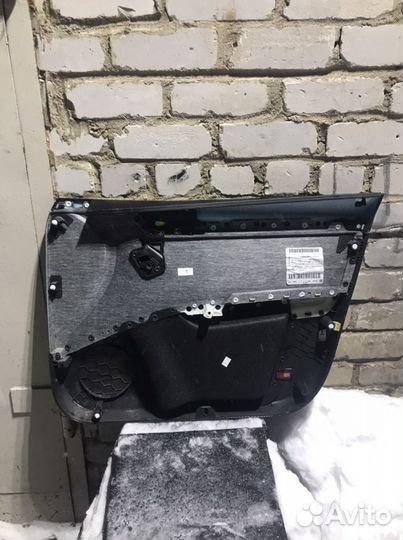 Обшивка двери водителя шкода октавия 3