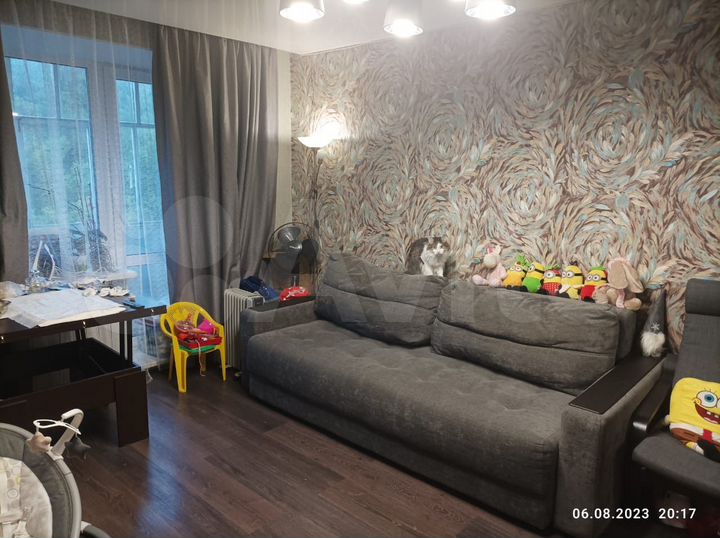 2-к. квартира, 52,5 м², 4/5 эт.
