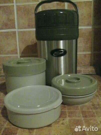 Термос + 3предмета