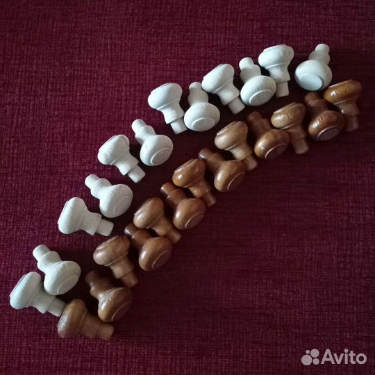 Ручки деревянные ручной работы, сделано в СССР