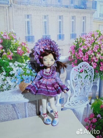Интерьерная кукла ручной работы