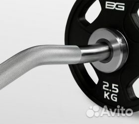 Гриф олимпийский EZ-образный Bronze Gym