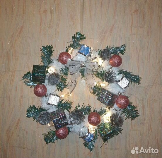 Рождественские веночки на заказ