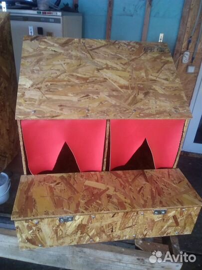 Гнездо для кур с яйцесборником