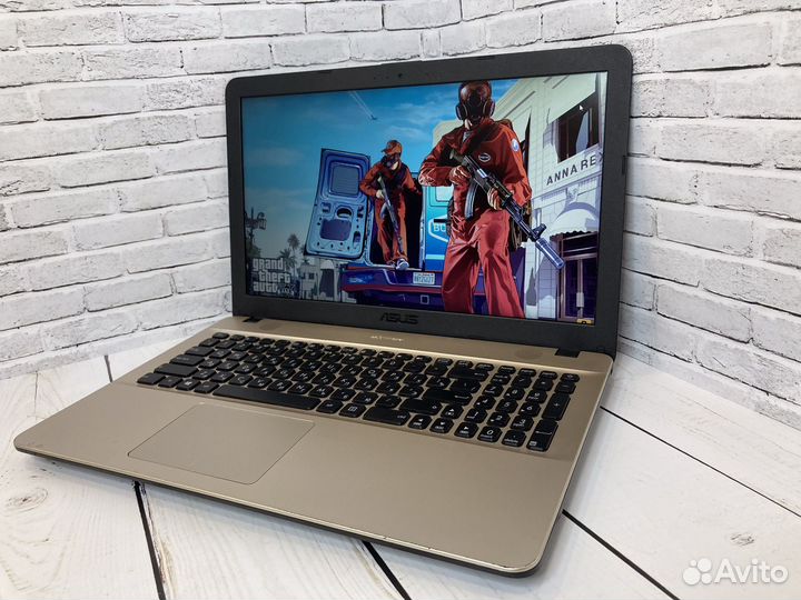 Игровой ноутбук Asus i3/SSD 256gb /12gb/2gb видео