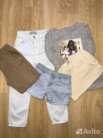 Пакет вещей для девочки 134