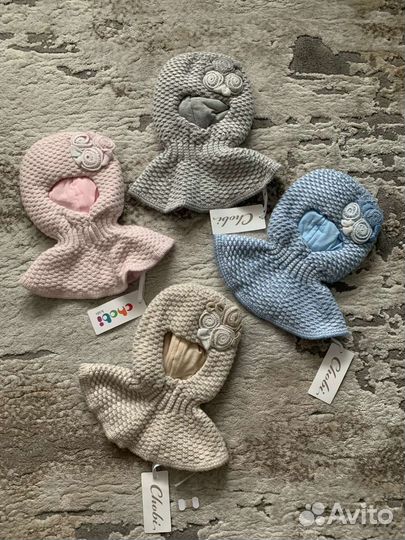 Шапка шлем для девочки chobi новые