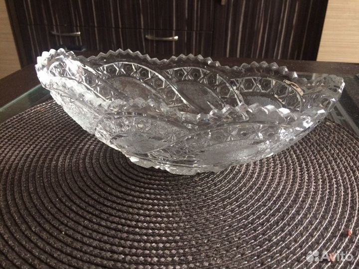 Хрустальные вазы. Рога хрусталь