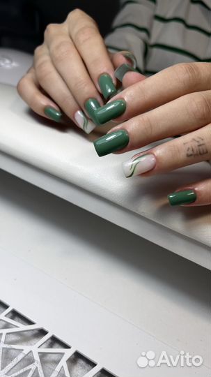 Маникюр, наращивание ногтей