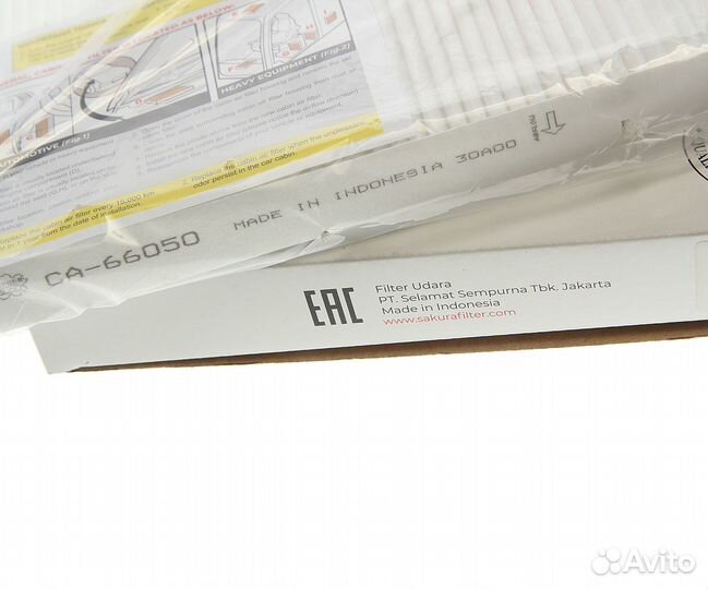 Фильтр воздушный салона jeep Cherokee (13) sakura