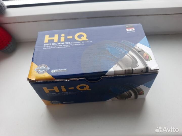 Колодки передние комплект Hi-Q Sangsin sp1162