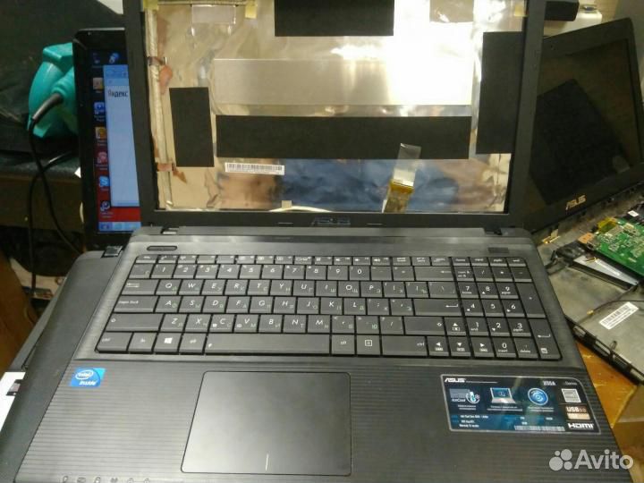 Корпусные части ноутбуков asus с разбора