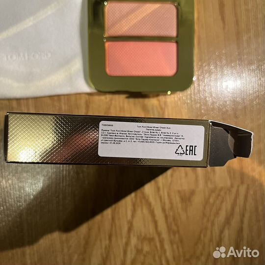 Румяна Tom Ford soleil sheer cheek duo