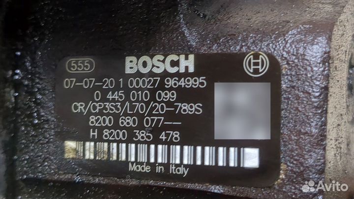 Тнвд Renault Espace 4 2002, 2008