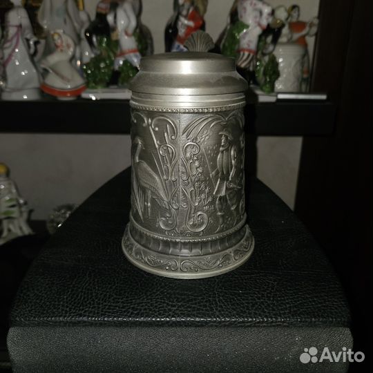 Кружка пивная олово Германия 2