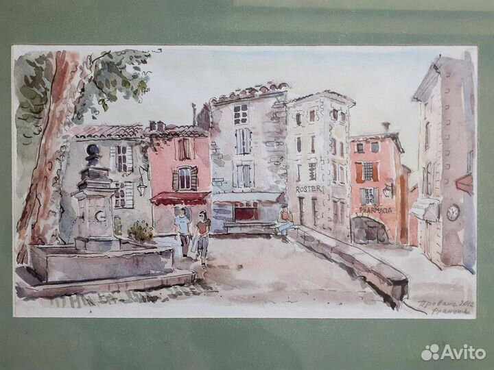 Картина акварель