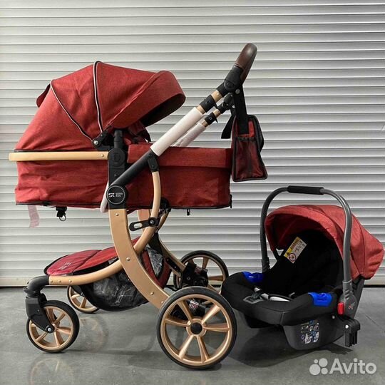 Коляска-рансформер новая 2в1