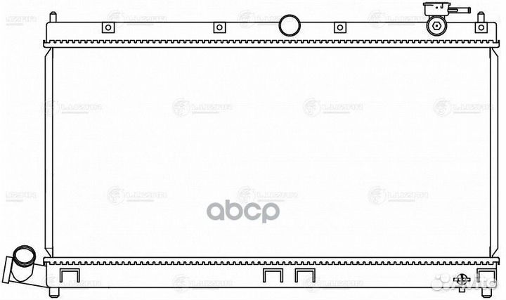 Радиатор охлаждения BYD F3 (05) 1.5i/1.6i MT