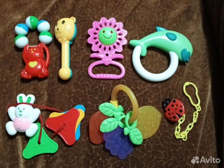 Погремушки, грызунки