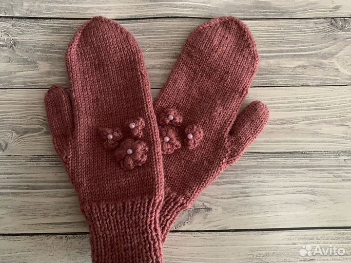 Варежки детские.взрослые