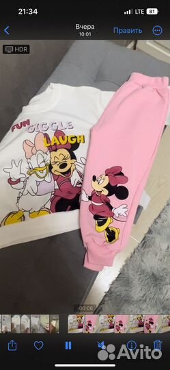 Спортивный костюм для девочки