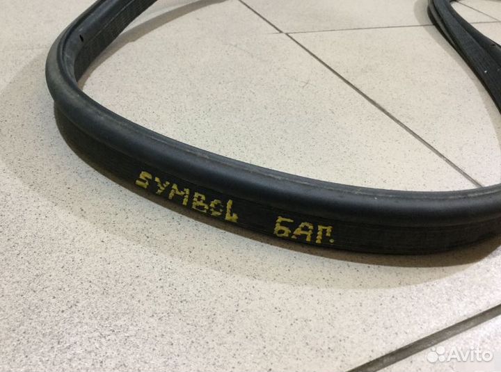 Уплотнитель багажника Рено Клио Симбол 1998-2008г