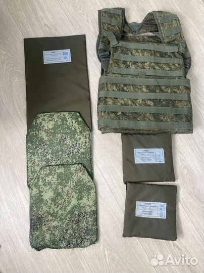 Боевой нагрудник защитый бнз 6б46 ратник