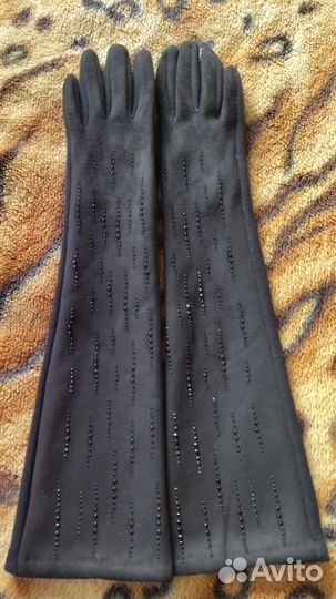 Перчатки замшевые размер 7