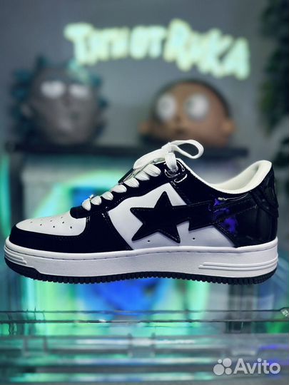 Кроссовки bape sta черные