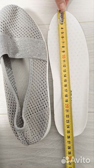 Летние женские слипоны в сетку, 40