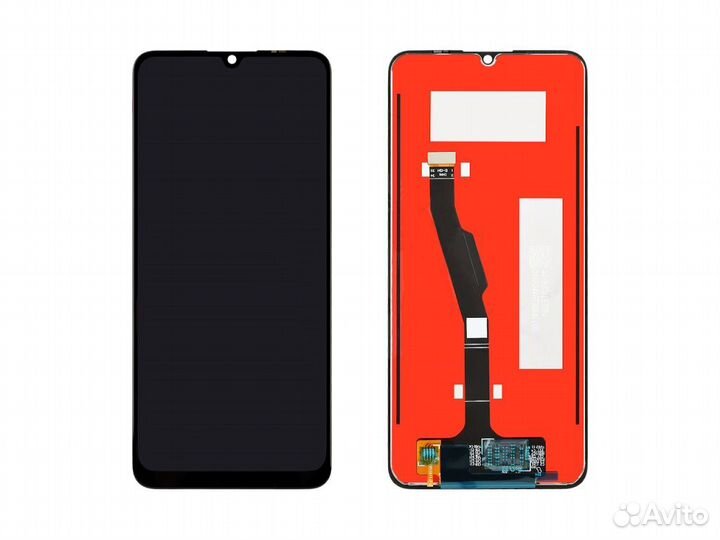 Дисплей для Huawei Honor 9A, Y6p черный Orig