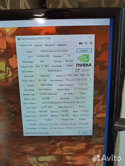 Видеокарта rtx 3070 8gb новая на Samsung +Выкуп