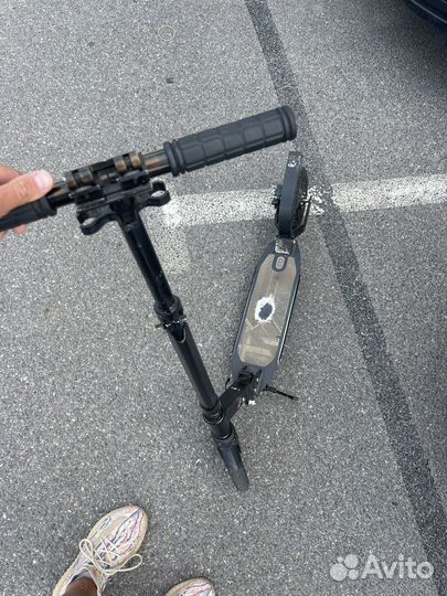 Взрослый самокат, складной