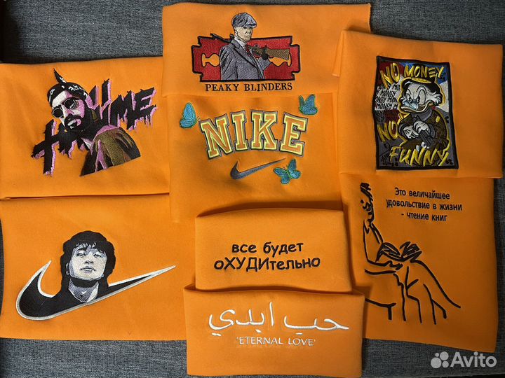 Машинная вышивка на одежде