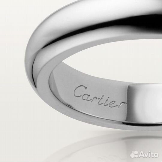 Юв. изделие Cartier 1895 wedding band, 4 mm width B4036800 + подарок 1 год гарантии