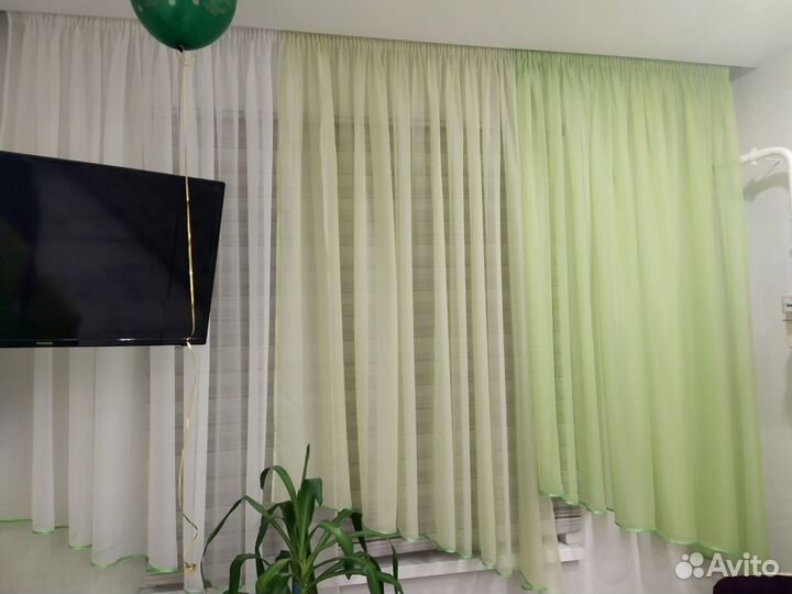 Продам готовую штору, 9 метров