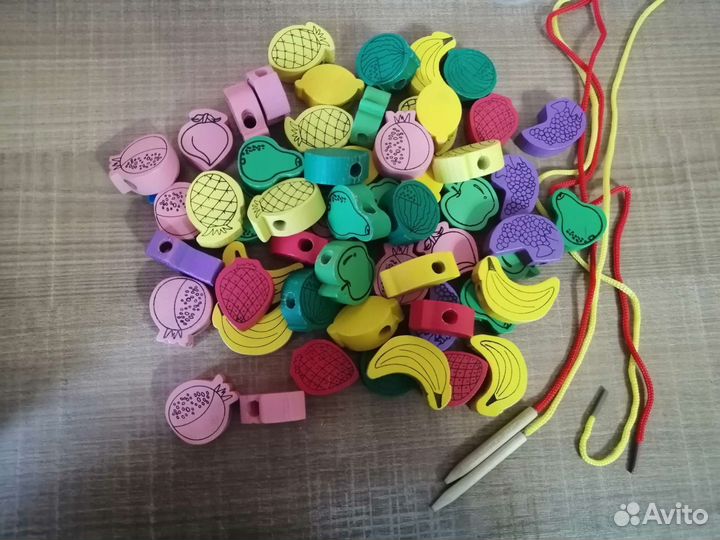 Шнуровка фрукты