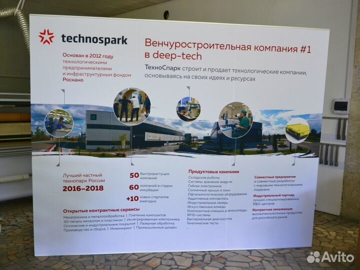 Press Wall (Roll Up) стенд L-banner конструкция