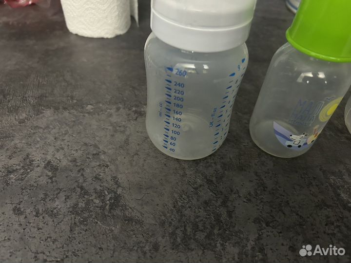 Бутылочки для кормления avent + kunder