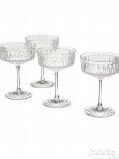 4 бокала для шампанского Сэлльскаплиг IKEA