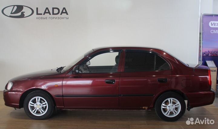 Hyundai Accent 1.5 МТ, 2007, 153 677 км